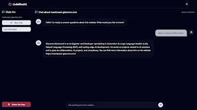 AI Link Mind Web App Development