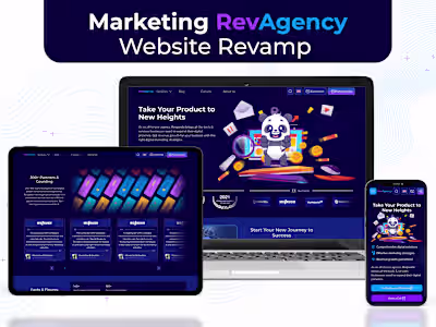 RevAgency Website Overhaul