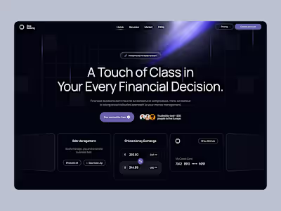 Financial  Web UI