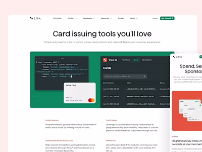 Lithic: Payments infrastructure for technology companies