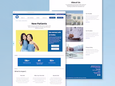 Intuitive Website Redesign for a Clinic
