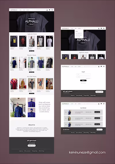 Fashion E-commerce Website