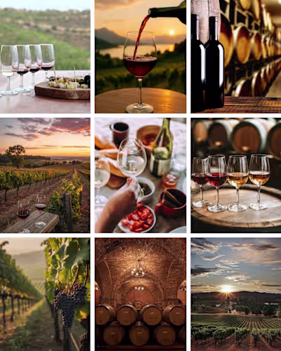 Social Strategy and Content for Solstice Vineyards