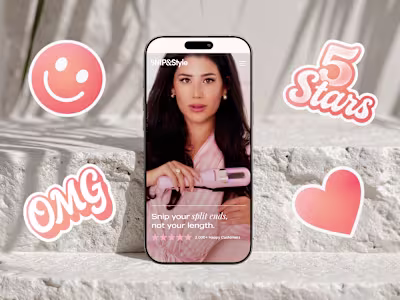 Brand Identity Creation for Snip & Style