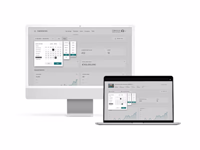 Customised date picker