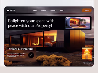Property Listing Landing Page