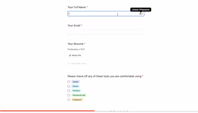 Example project: My hiring process
