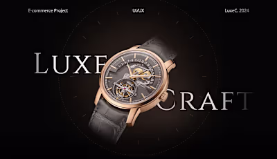 Luxecraft | E-commerce Website Design