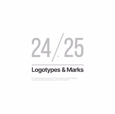 Logotypes & Marks Collection 24/25