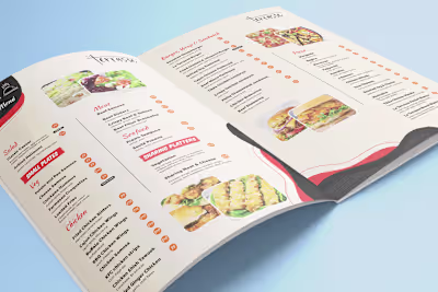 Restaurant Menu Design