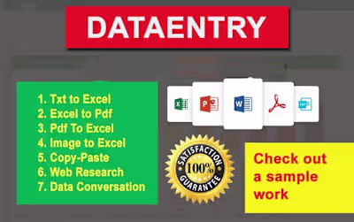 DATA ENTRY