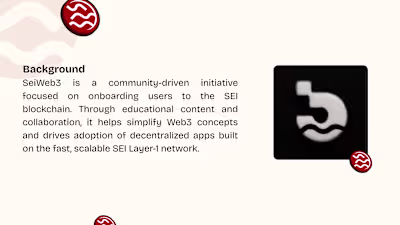 Boosting SeiWeb3 Engagement: A Design Case Study