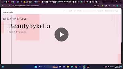 Beautybykella Website Launch