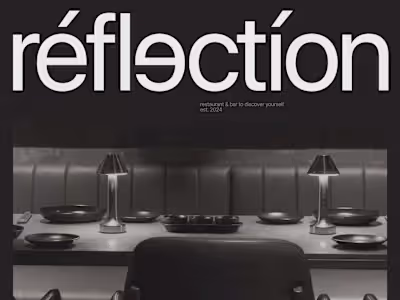 Reflection:: Restaurant & bar to discover yourself :: Behance