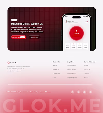 CTA + Footer section excellence 🖌️: Clean, clear, attention...