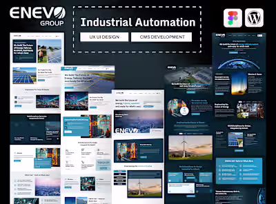 Industrial Automation Website Design & Development
