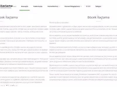 İstanbul Böcek İlaçlama - Böcek İlaçlama - Acil Böcek İlaçlama