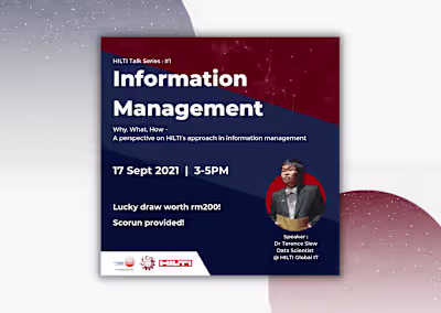 HILTI Talk Series: Information Management