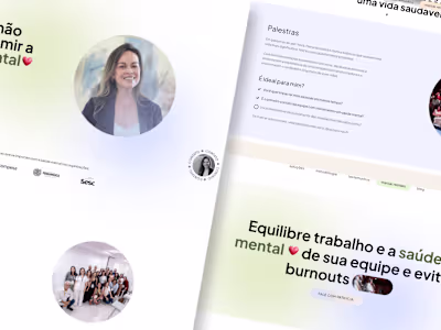 Landing Page For B2B Wellness Coach (Branding + Development)