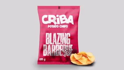 Criba chips packaging on Behance