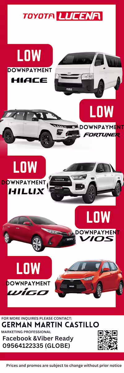 Toyota Promotional Poster
