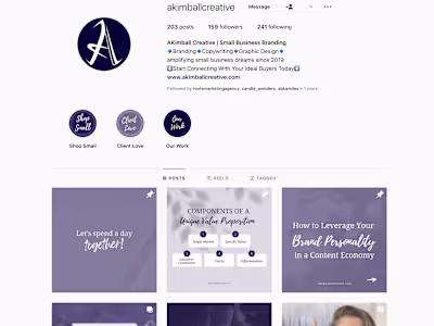 AKimball Creative Social Media Management