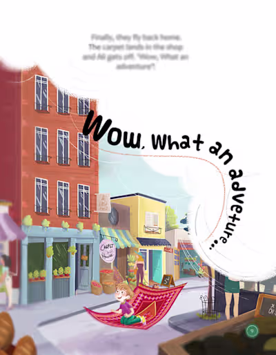 Illustrations for E-rhymes and Storybooks