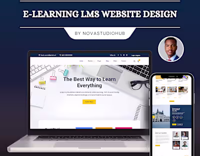 E -LEARNING LMS WBSITE DSIGN