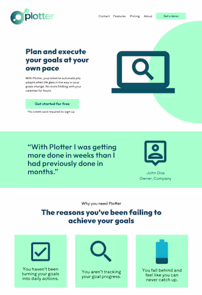 Home Page Copywriting - SaaS Start Up
