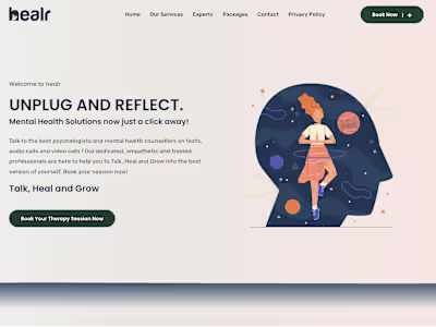 Healr - Online Counselling & Therapy Sessions | Online Mental H…