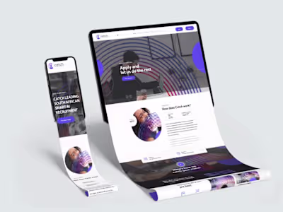 Catch Talent - Brand identity for a start up company