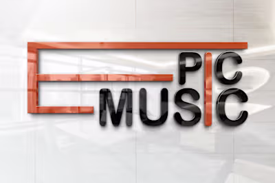Logo Redesign for "Epic Music" Company