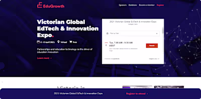 Landing page design & development