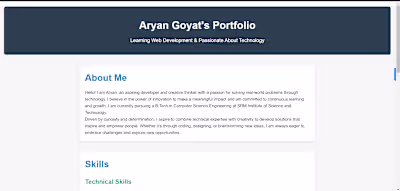 Aryan Goyat’s Portfolio