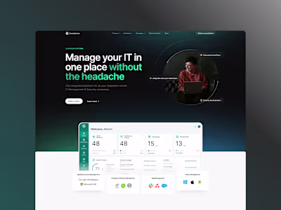 Website Revamp for ZenAdmin