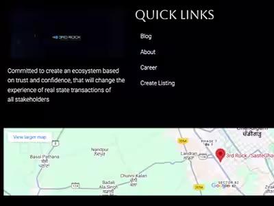 3rd Rock Realty Real Estate Website 