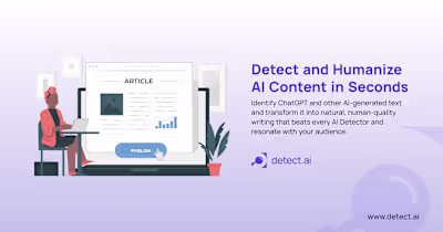 Best AI Detector and Humanizer | Detect.ai