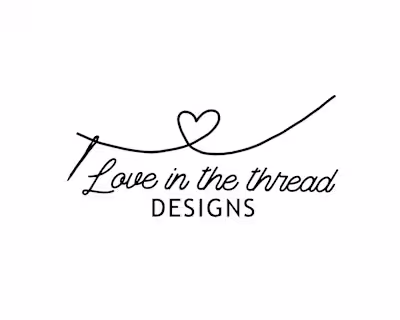 Love in the thread design logo and mockups :: Behance