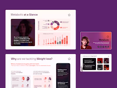 Health Startup - Pitch Deck