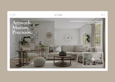 Modern Furniture & Lifestyle Website