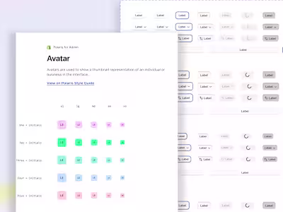 Merchant App Built with Polaris Design System