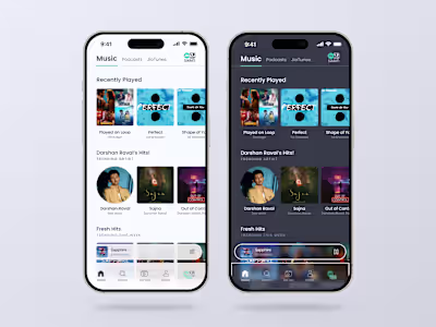 JioSaavn Redesign