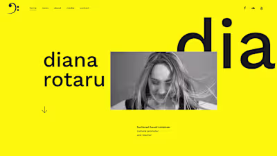 DianaRotaru.ro: A Fusion of Innovation and Minimalism