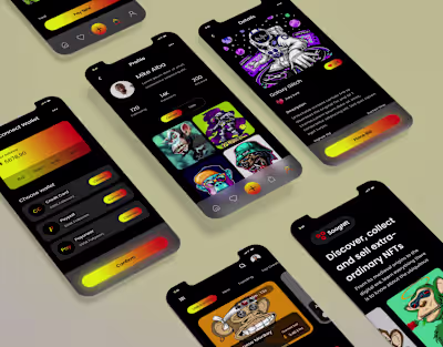 NFT & crypto Art Mobile App