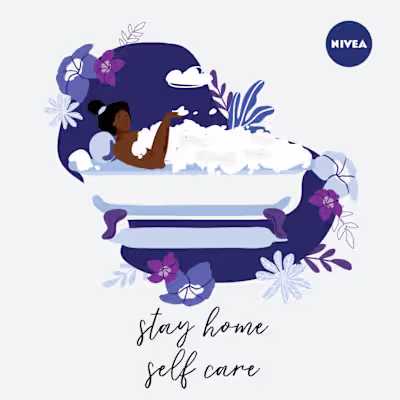 Nivea- stay home, self care