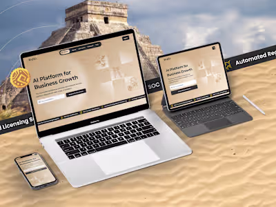 NAZCA - UI/UX & Brand Alignment for AI-Powered Web and Platform