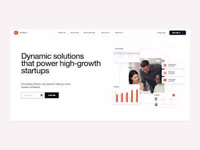 Furey Financial - Webflow Development