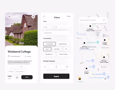 Woldsend Cottage UI/UX