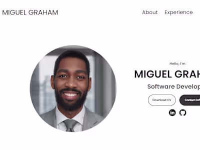 Portfolio Website