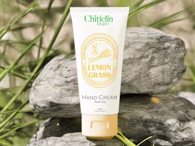 Hand cream packaging design